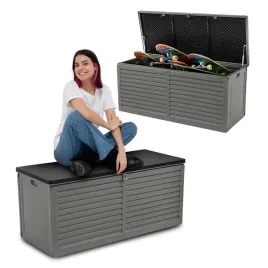skrzynia-ogrodowa-490l-balkonowa-kufer-siedzisko-duza-columba-ciemnoszara