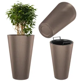 doniczka-donica-295-cm-oslonka-wklad-na-kwiaty-plastikowa-wysoka-brazowa