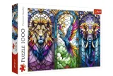 puzzle-1000-witraz-zwierzeta-trefl