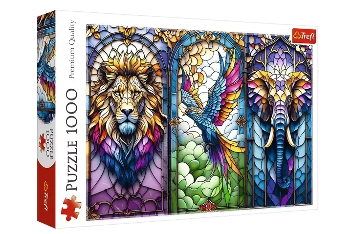 puzzle-1000-witraz-zwierzeta-trefl