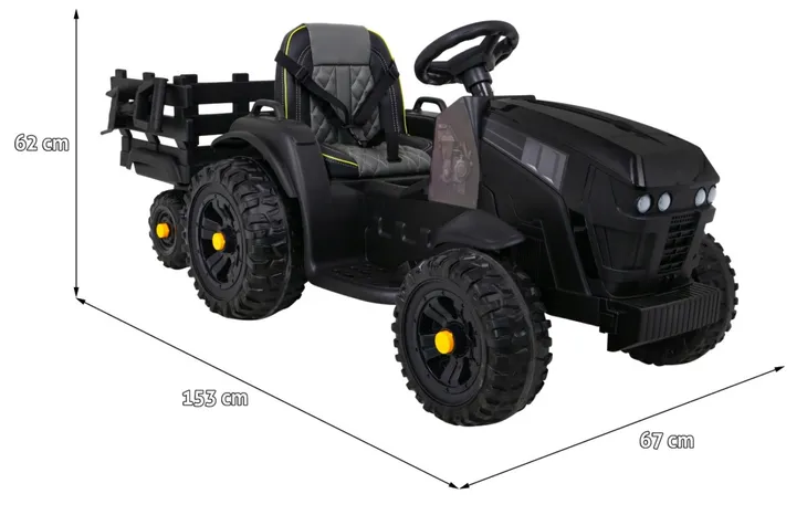 traktor-titanium-z-przyczepa-czarny