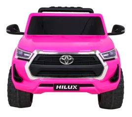 toyota-hilux-na-akumulator-dla-dzieci-rozowy-pickup-naped-4x4-pilot