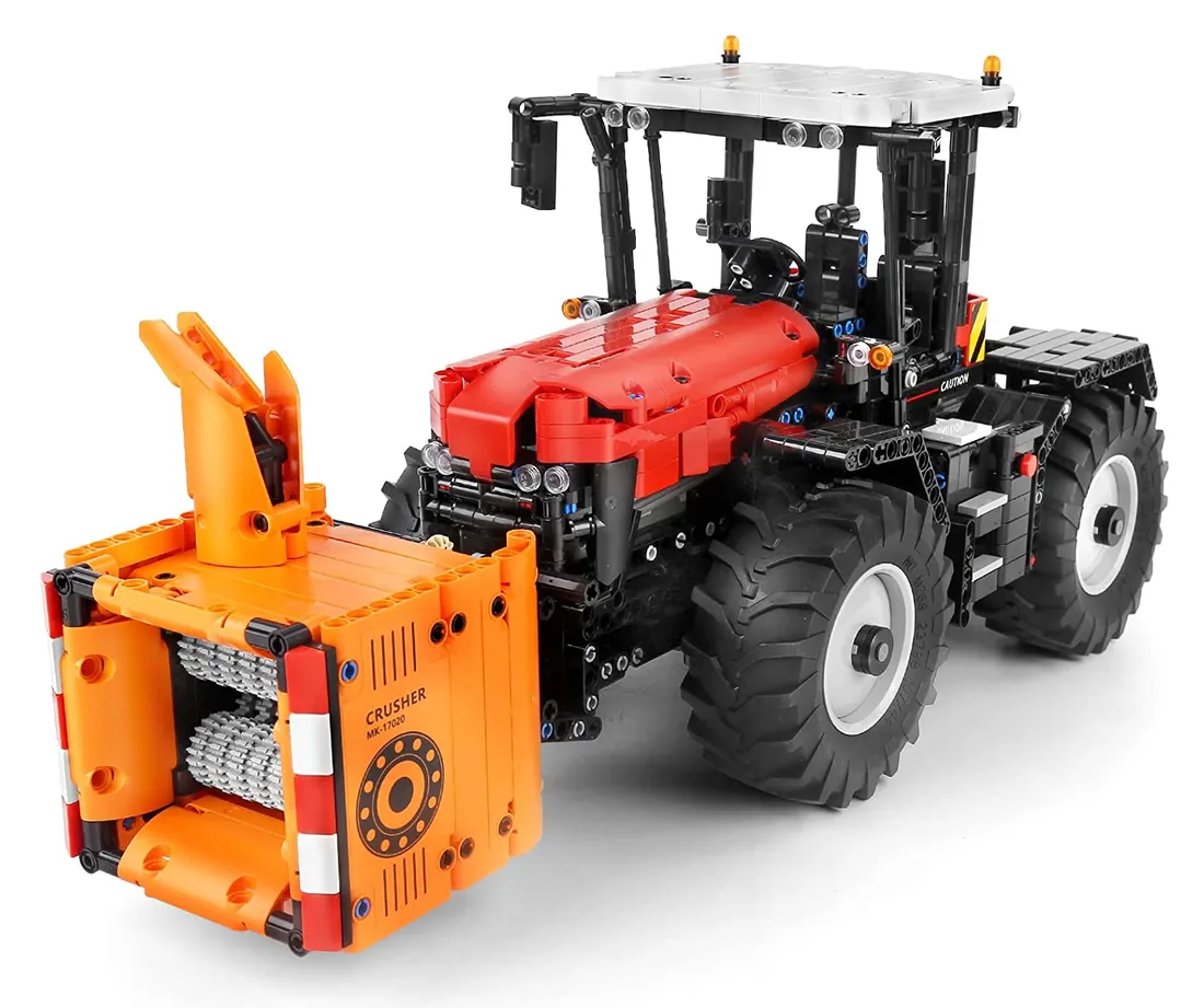 klocki-rc-czerwony-traktor-2716el
