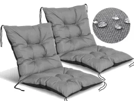 poduszki-ogrodowe-na-krzesla-50x50x50-cm-wiazane-wodoodporne-szare