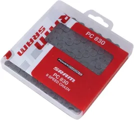 lancuch-rowerowy-8-rzedowy-sram-pc-830-114og-oryginalny-w-pudelku-spinka