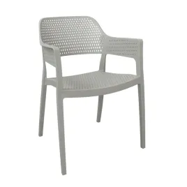 krzeslo-do-kuchni-szare-ogrodowe-balkon-taras-podlokietniki-wygodne-plastik