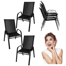 krzesla-do-ogrodu-na-taras-balkon-metalowe-solidne-fotel-czarne-zestaw-4x