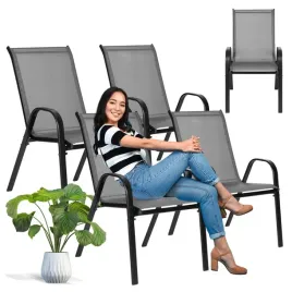 krzesla-ogrodowe-na-taras-balkon-zestaw-4-szt-komplet-metalowe-mocne-szare