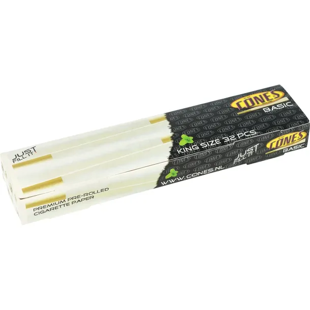 Bletki Original CONES King Size Gotowe Skręcone 32 szt.