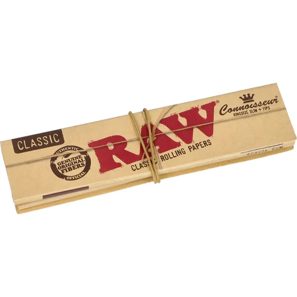 Bibułki z filtrami RAW Koneser King Size Slim