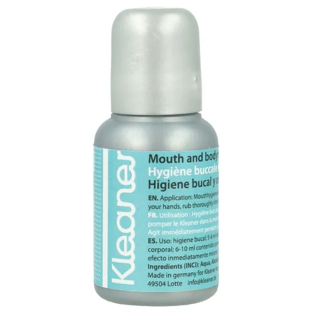 Kleaner Bottle - Neutralizator do higieny jamy ustnej i skóry 30 ml