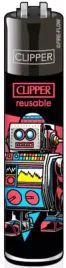 zapalniczka-clipper-wzor-retro-wave-robot