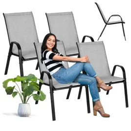 krzesla-ogrodowe-na-taras-balkon-zestaw-4-szt-komplet-metalowe-jasno-szare