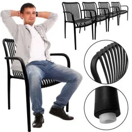 4szt-nowoczesne-mocne-krzeslo-ogrodowe-fotel-taras-balkon-4x-kp104-czarne