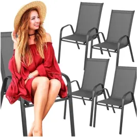 krzeslo-ogrodowe-metalowe-tarasowe-balkonowe-fotel-taras-balkon-szare-4-szt