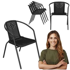 4x-krzeslo-ogrodowe-na-taras-balkon-mocne-wygodne-do-stolu-czarne-metalowe