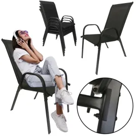 wygodne-metalowe-nowoczesne-krzeslo-ogrodowe-balkon-minorka-czarny