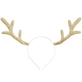 opaska-party-rogi-renifera-zlota-partydeco