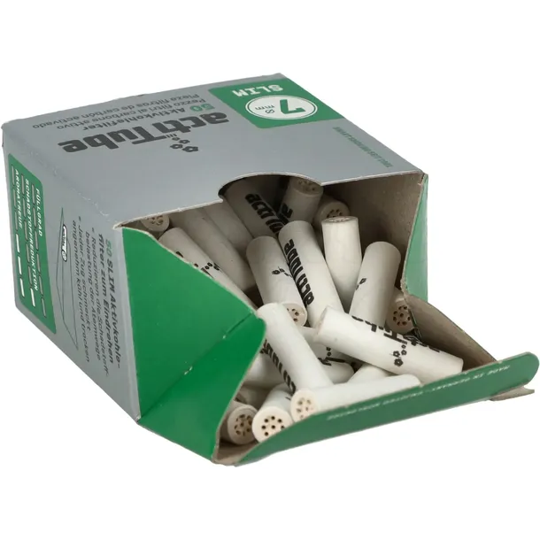 ActiTube SLIM aktywne filtry węglowe do jointów 50 szt. 7 mm