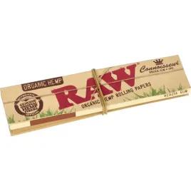 Zdjęcie produktu Bibułki z filterkami RAW Organic Koneser King Size Slim