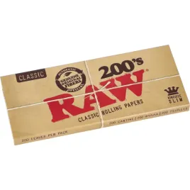 bibulki-raw-classic-200-s-king-size-slim-brazowe
