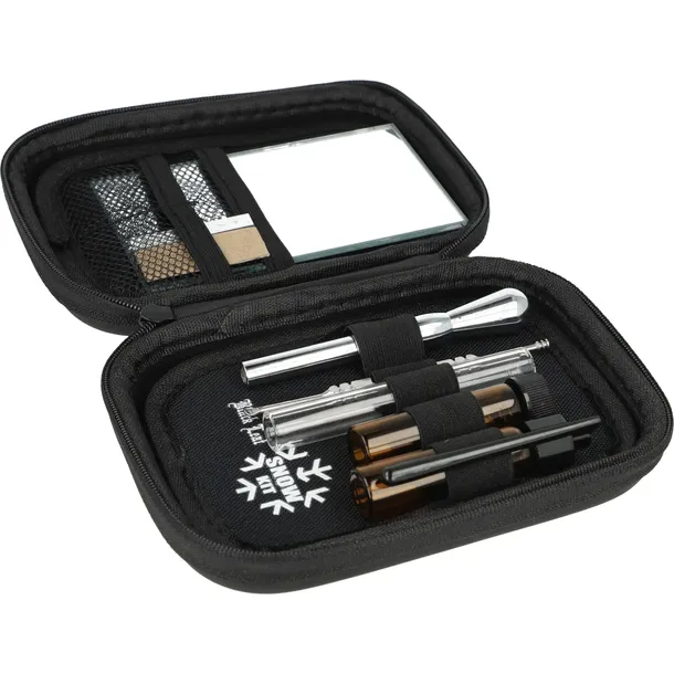 SNOW KIT - zestaw do tabaki w pokrowcu Snorter Case