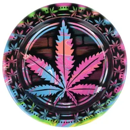 popielniczka-colourful-leaf-metalowa