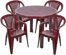 bordowy-ogrodowy-zestaw-4-1-krzesla-stol-plastik