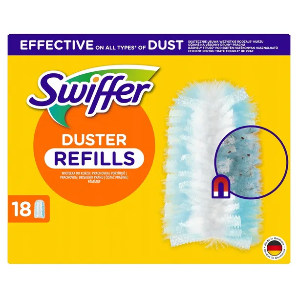 Swiffer Duster Miotełki do Kurzu, Wkłady 18 szt.