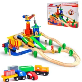 tg50062-kolejka-drewniana-z-dzwigiem-80el-pociag-auta-tor