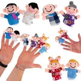 tg64628-pacynki-pluszowe-palczatki-6szt-rodzina-teatrzyk