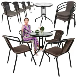 zestaw-mebli-ogrodowych-taras-na-balkon-4x-krzesla-loretto-stol-fi60-braz