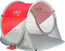 namiot-plazowy-samorozkladajacy-nils-camp-nc3142-czerwono-szary