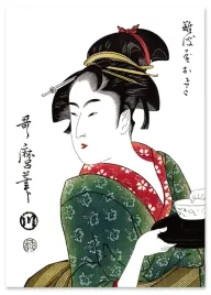 plakat-cyfrowy-do-wydruku-gejsza-japonia