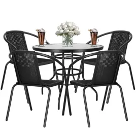 meble-ogrodowe-zestaw-kawowy-mebli-stol-4-krzesla-czarne-na-taras-balkon