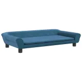 dziecieca-sofa-aksamitna-100x50-niebieska