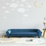 dziecieca-sofa-aksamitna-100x50-niebieska-stan-nowy