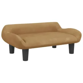 dziecieca-sofa-aksamitna-70x40x24cm-brazowa