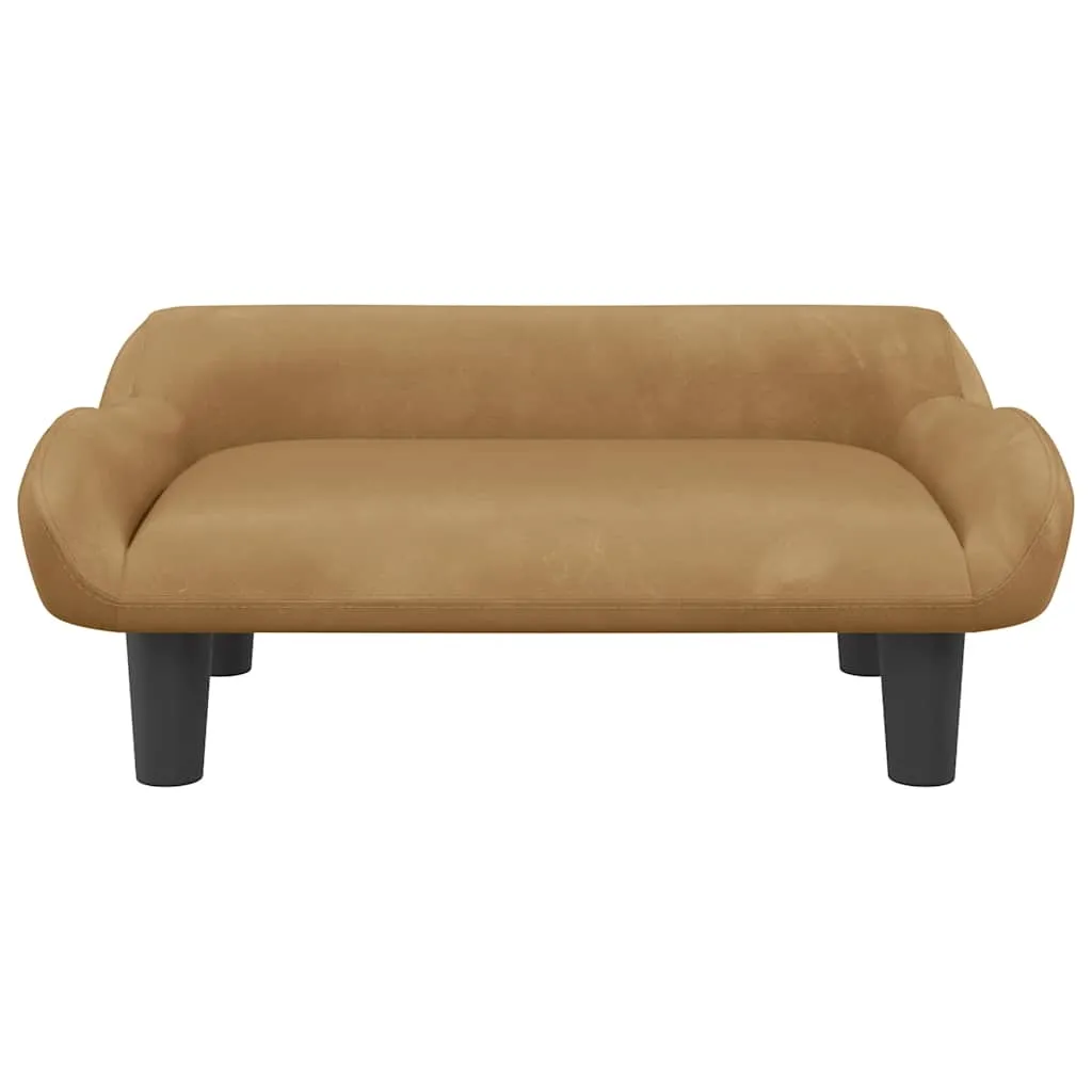 dziecieca-sofa-aksamitna-70x40x24cm-brazowa-stan-nowy