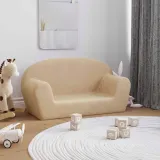 sofa-dla-dzieci-2-os-kremowa-miekki-plusz-stan-nowy