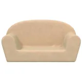 sofa-dla-dzieci-2-os-kremowa-miekki-plusz-marka-vidaxl
