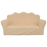 sofa-dla-dzieci-2-os-kremowa-miekki-plusz-marka-vidaxl