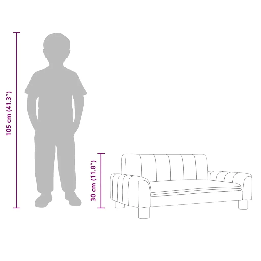 sofa-dziecieca-brazowa-70x45x30-cm