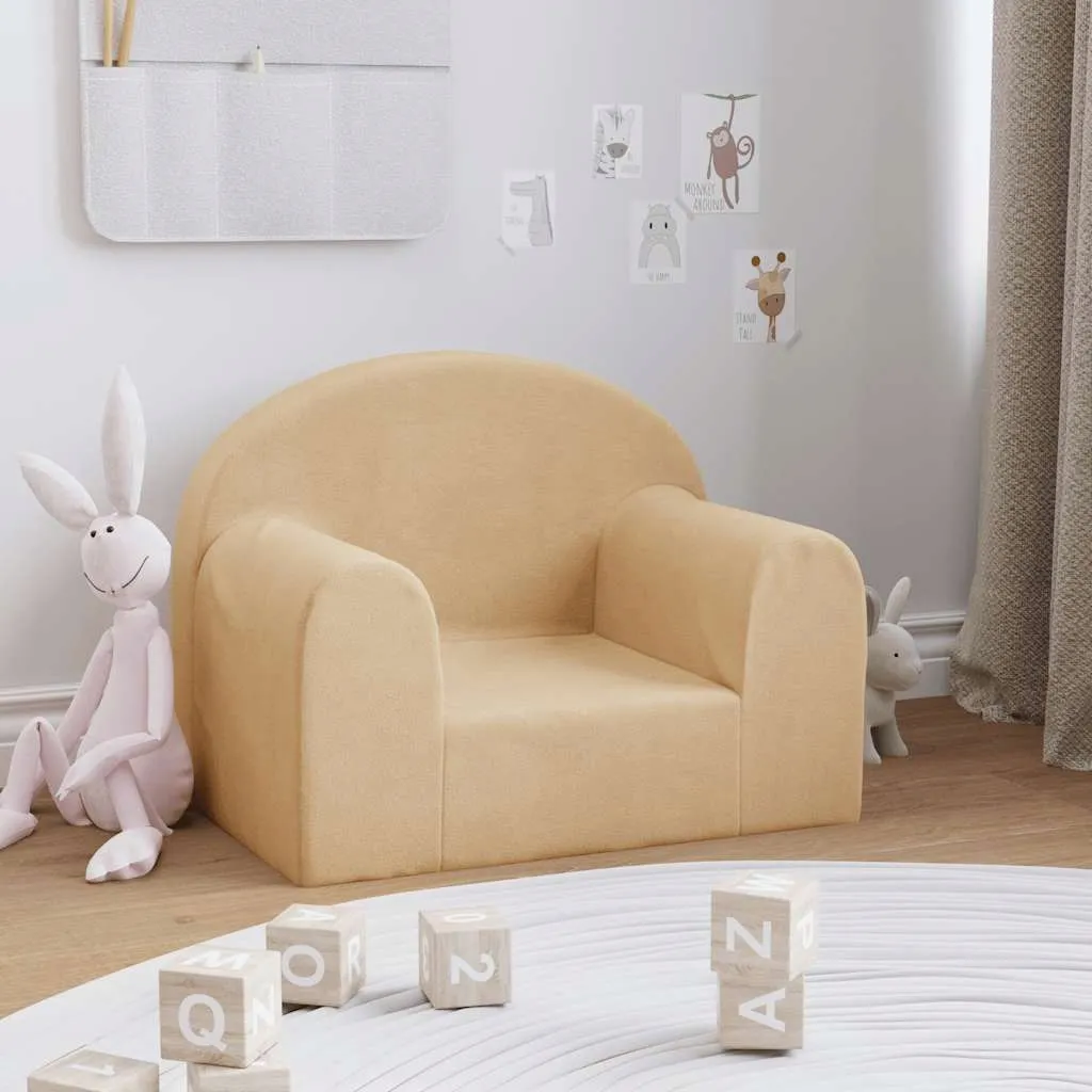 sofa-dziecieca-kremowa-miekki-plusz