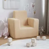 sofa-dziecieca-kremowa-miekki-plusz-stan-nowy