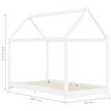 domek-na-drzewie-90x200-bialy-wysokosc-mebla-200-cm