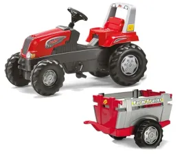 rolly-toys-traktor-na-pedaly-z-przyczepa-junior-3-8-lat-do-50kg