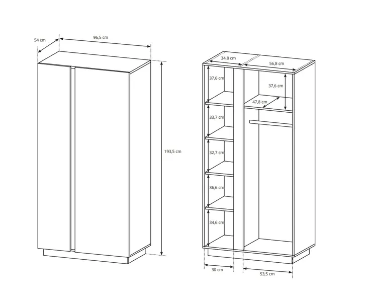 szafa-arco-96-bialy-polysk-glebokosc-mebla-54-cm