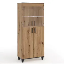 witryna-stojaca-80cm-pro-05-dab-artisan-styl-loft