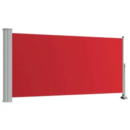 markiza-boczna-120x0-300-cm-czerwony-ekran-szary-stojak